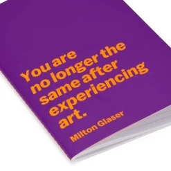 MoMA Milton Glaser Quote Notebook