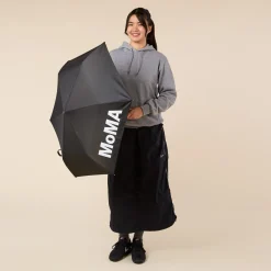 MoMA Mini Logo Automatic Recycled Plastic Umbrella