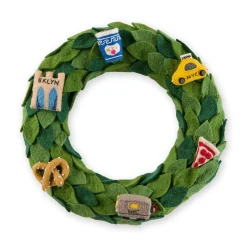 MoMA NYC Felt Holiday Wreath
