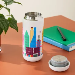 MoMA Pattern Skyline Insulated Travel Mug