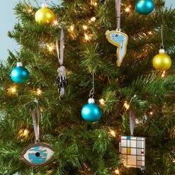 MoMA Piet Mondrian Enamel Holiday Ornament - Mondrian