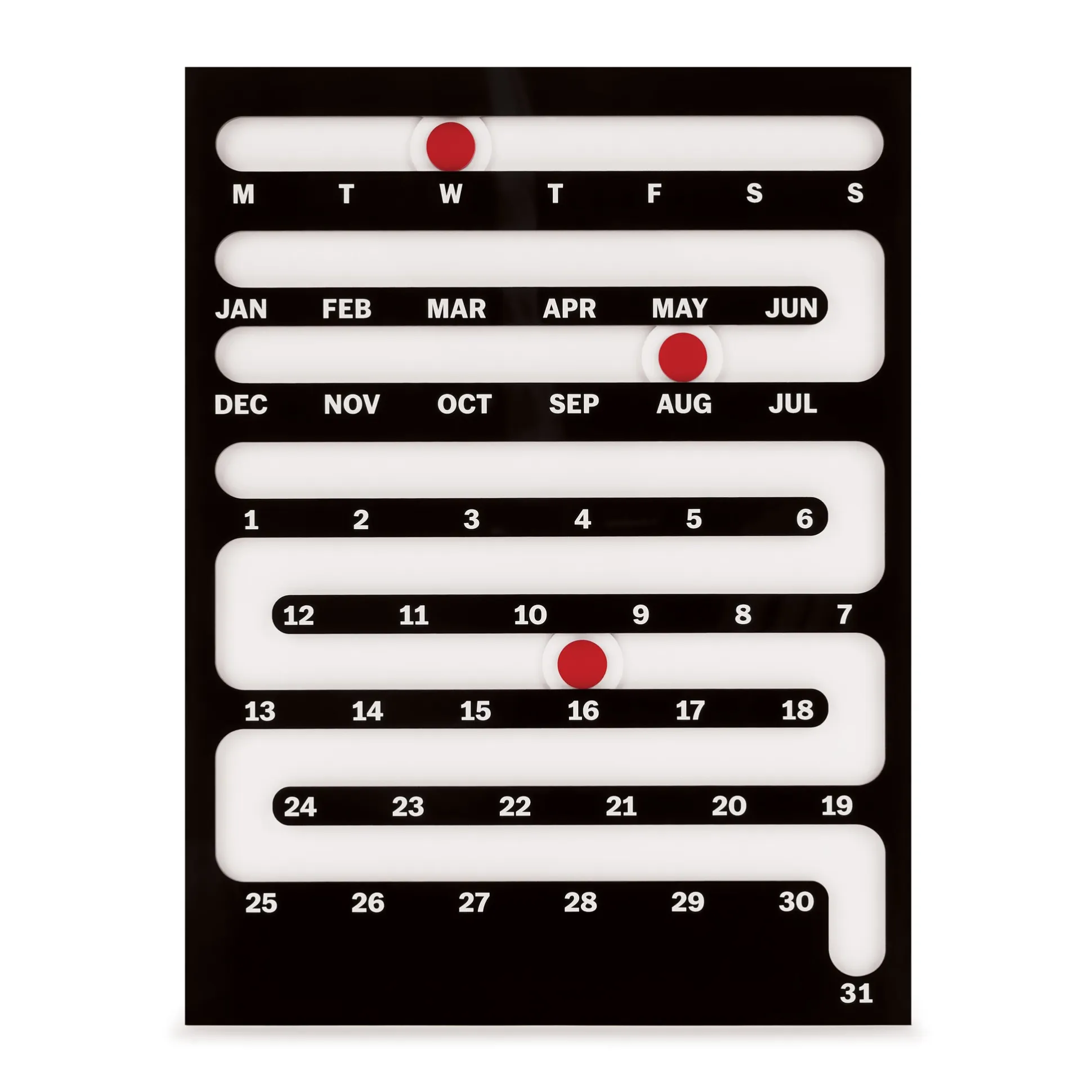 MoMA Sliding Perpetual Calendar