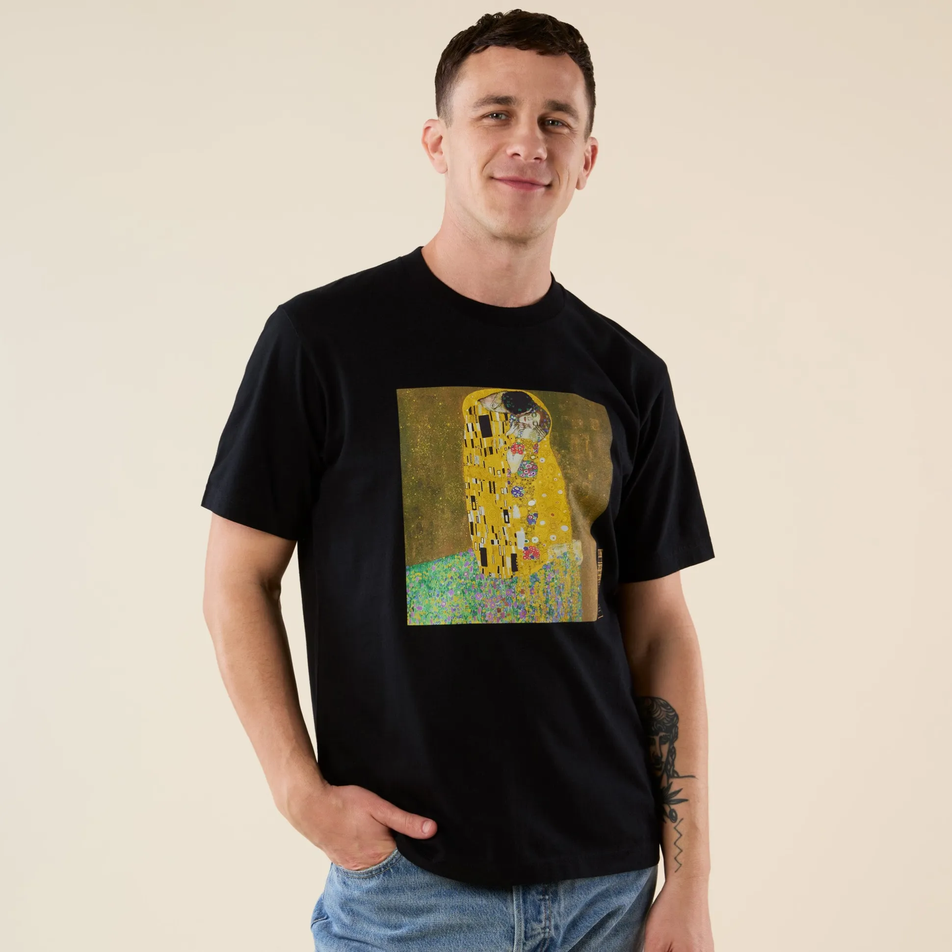 MoMA UNIQLO Gustav Klimt Poster T-Shirt