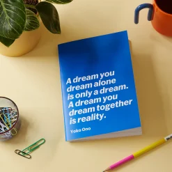 MoMA Yoko Ono Quote Notebook