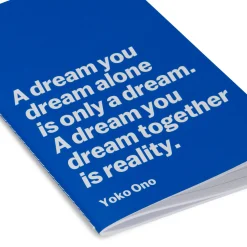 MoMA Yoko Ono Quote Notebook