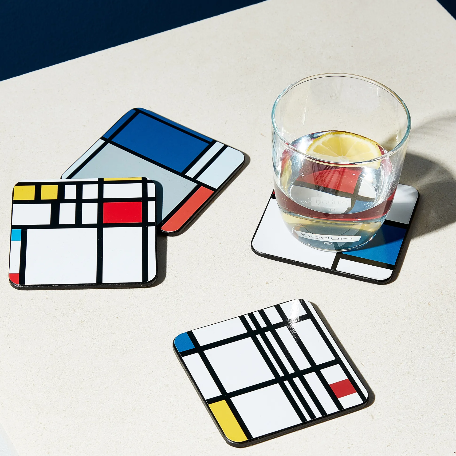 Mondrian Coasters