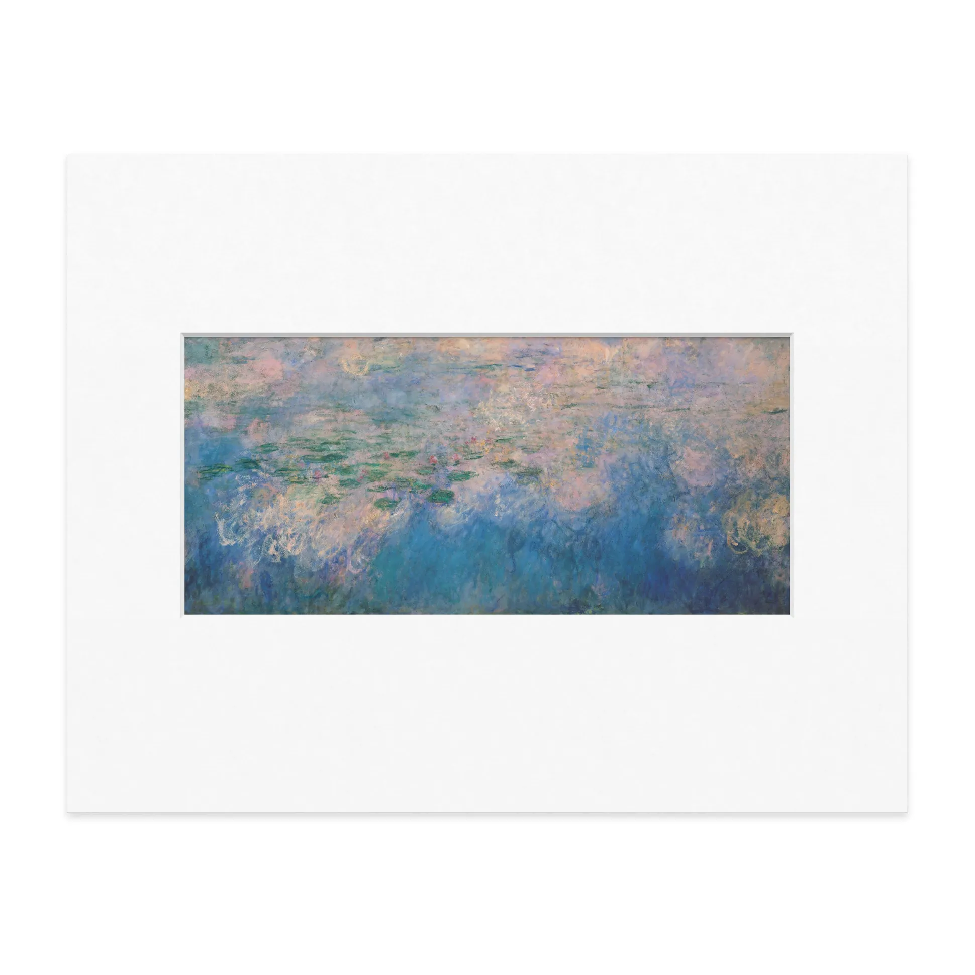 Monet: Water Lilies (Panel 2) Print
