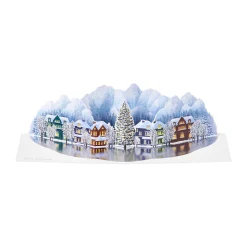 Mountain Village Holiday Pop-Up Cards - Set of 8