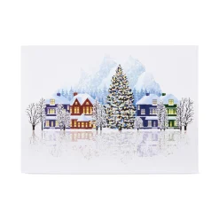 Mountain Village Holiday Pop-Up Cards - Set of 8