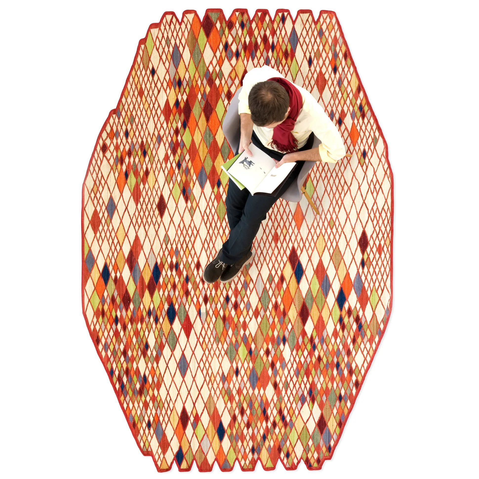 Nanimarquina Losanges Rug - 5'7" x 8'0"