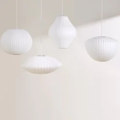 Nelson™ Crisscross Saucer Bubble Pendant from Herman Miller
