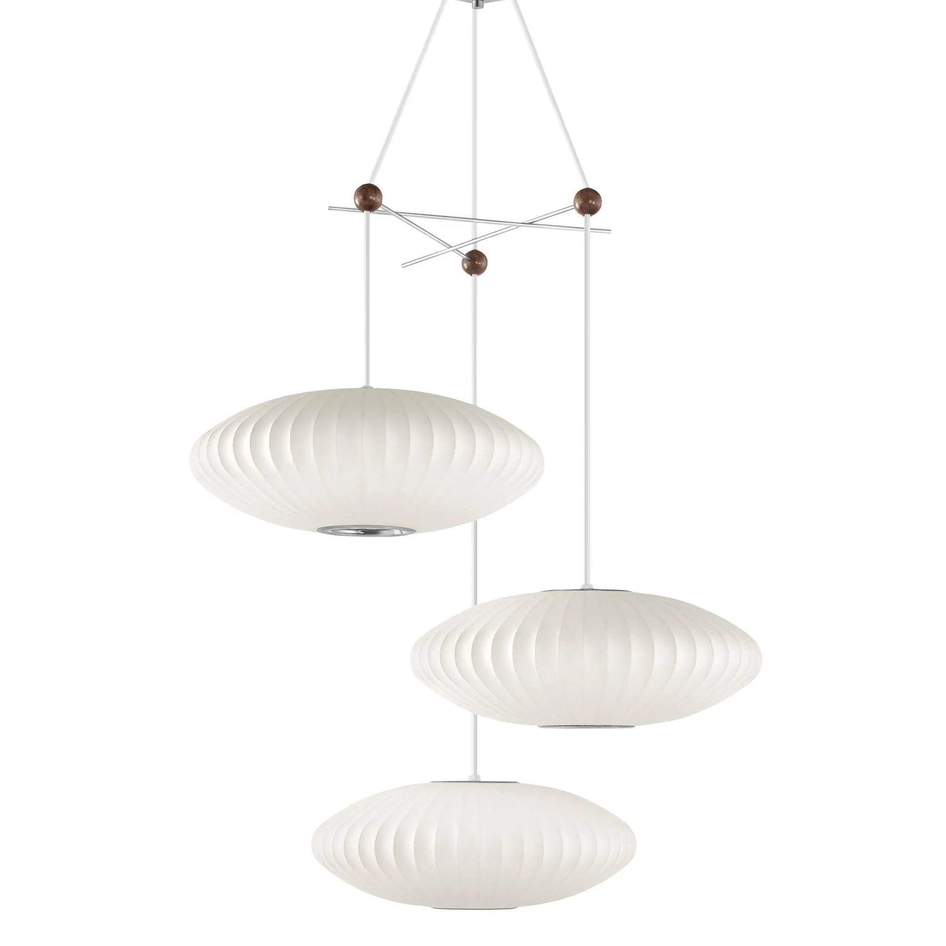 Nelson™ Triple Bubble Lamp Fixture from Herman Miller