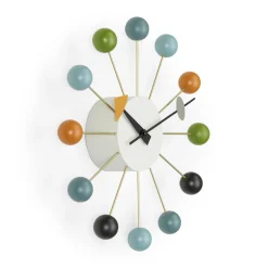 Nelson Wall Clock Multicolor Ball