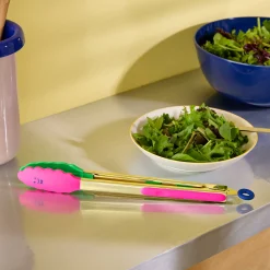 Neon Kitchen Tongs