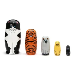 Nesting Cats Set - Set of 5