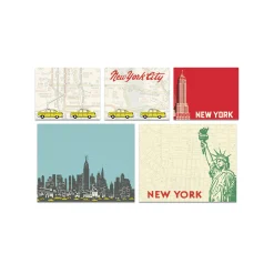 New York City Sticky Note Pads - Set of 5