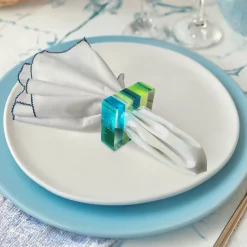 Nicolai Canetti Chromatic Napkin Rings - Set of 4