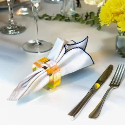 Nicolai Canetti Chromatic Napkin Rings - Set of 4