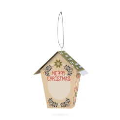 Nordic Birdhouse Holiday Pop-Up Cards - Set of 8