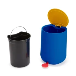 Nova One Color Block Bathroom Accessories - Waste Bin