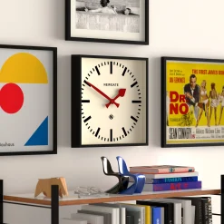 Number 5 Railway Wall Clock