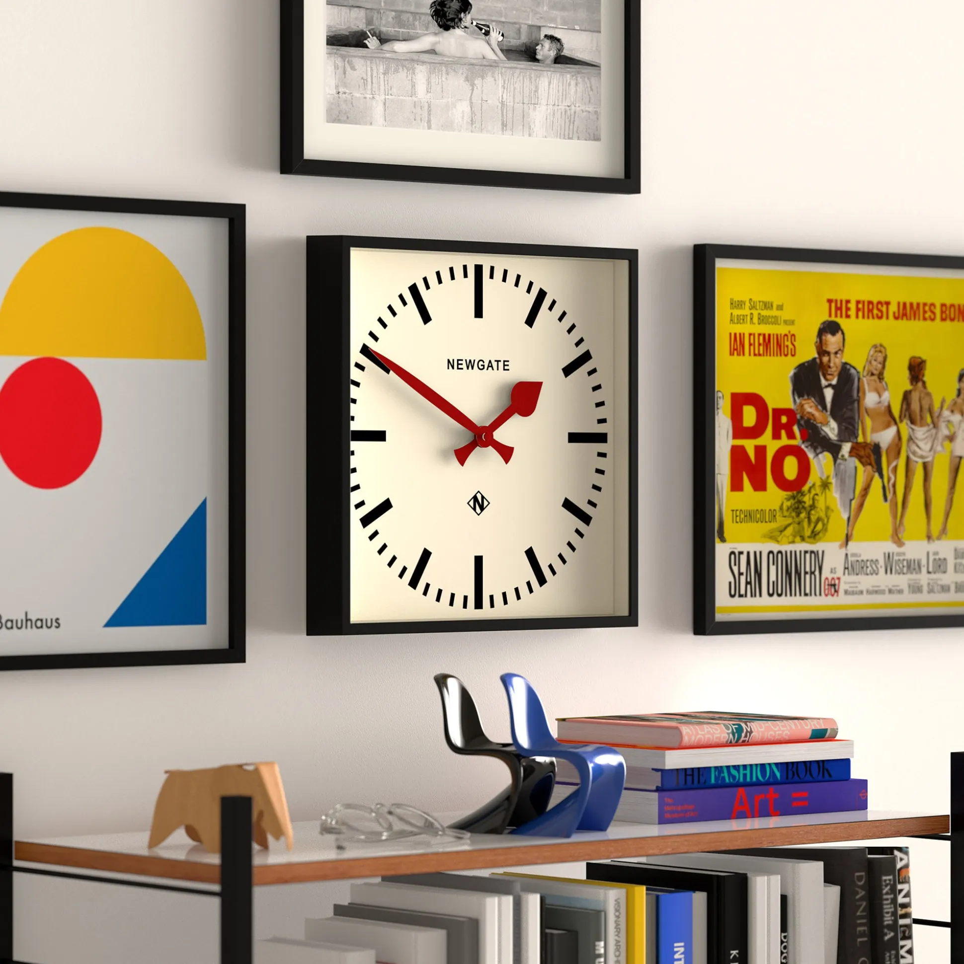 Number 5 Railway Wall Clock