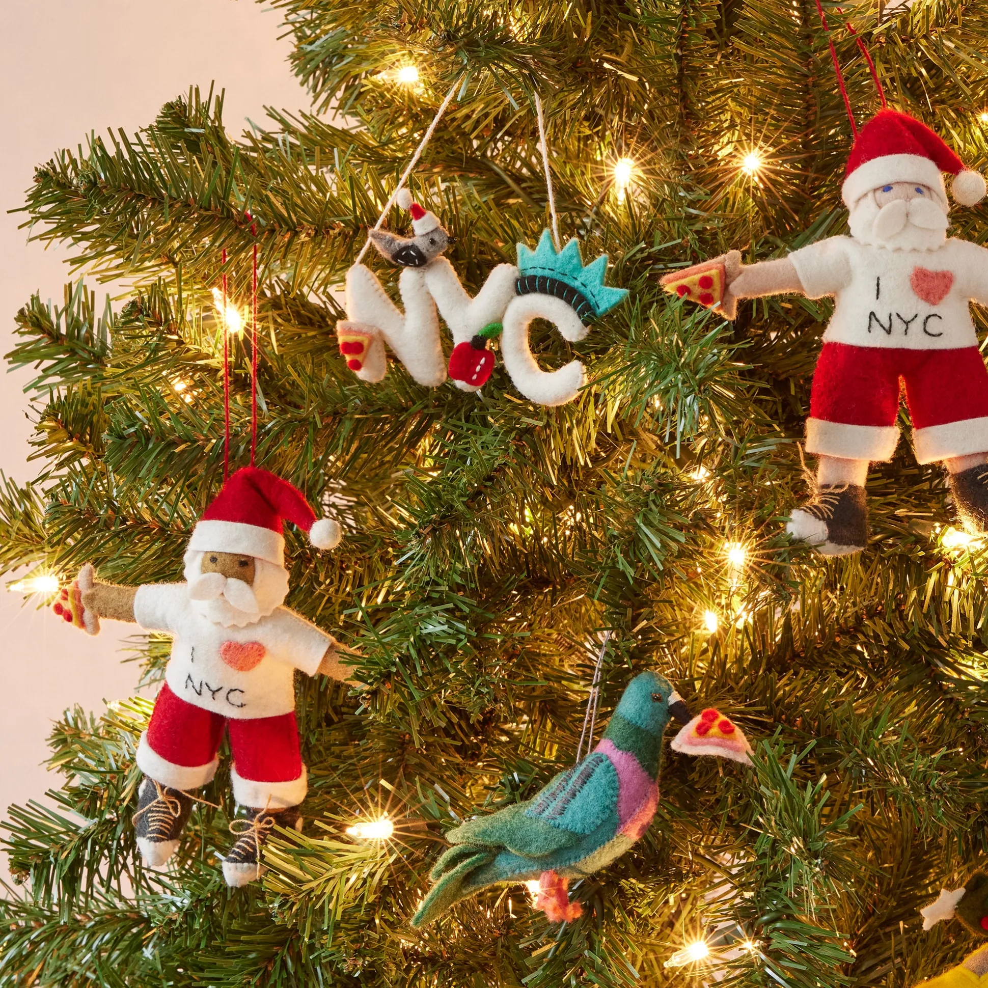 NYC Felt Ornament