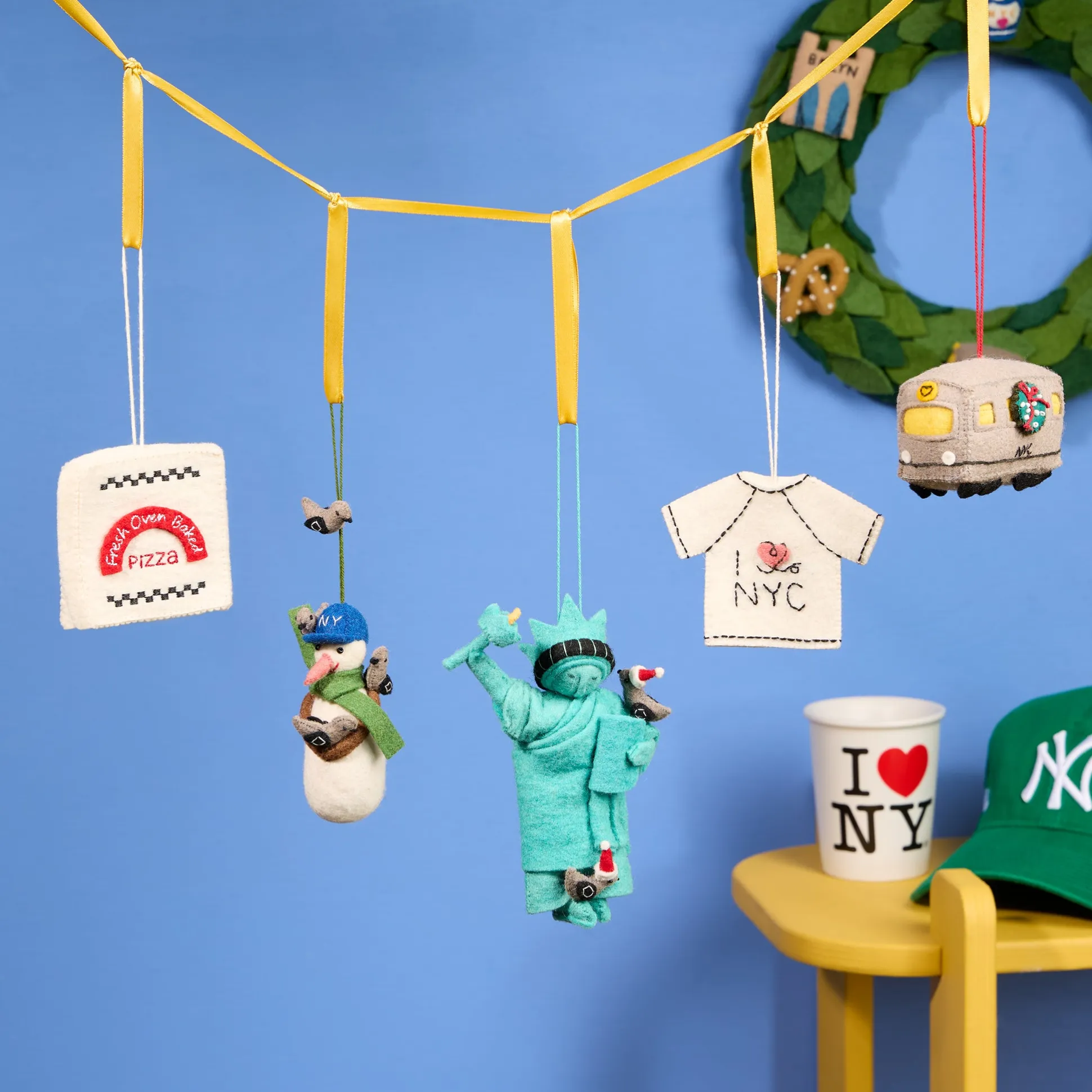 NYC Felt Ornament