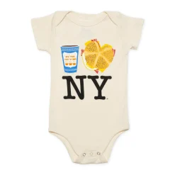 NYC Food Cotton One Piece for Babies