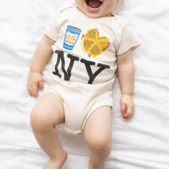 NYC Food Cotton One Piece for Babies