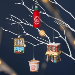 NYC Glass Holiday Ornament - Cup O' Noodles