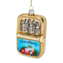 NYC Glass Holiday Ornament - Sardines