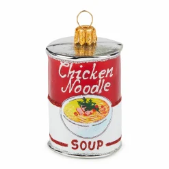 NYC Glass Holiday Ornament - Soup Can