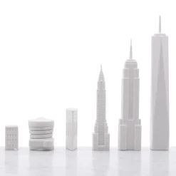 NYC Skyline Chess Set