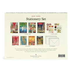 NYC Vintage Attractions Notecards - Set of 8