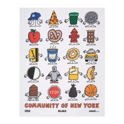 Only NY for MoMA Community of New York Poster