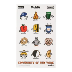 Only NY for MoMA Community of New York Vinyl Stickers - Set of 12
