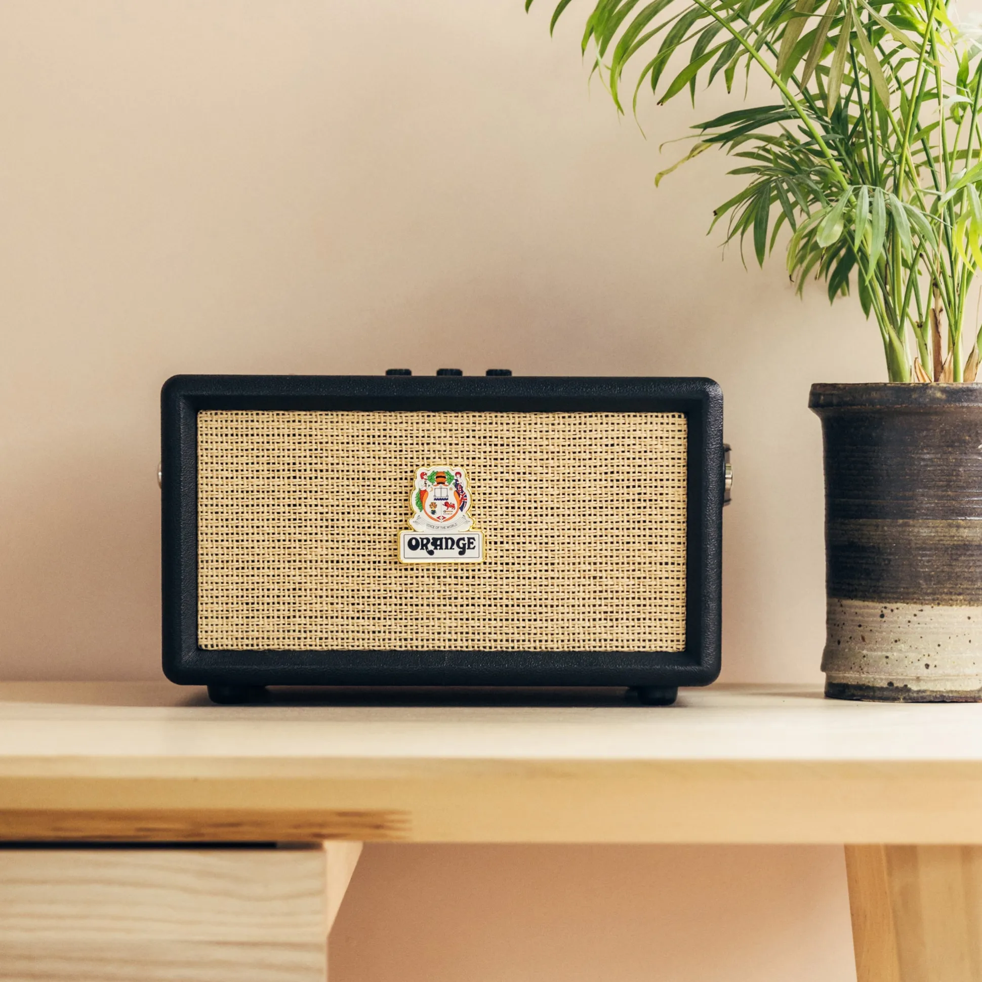 Orange Box Bluetooth Portable Speaker
