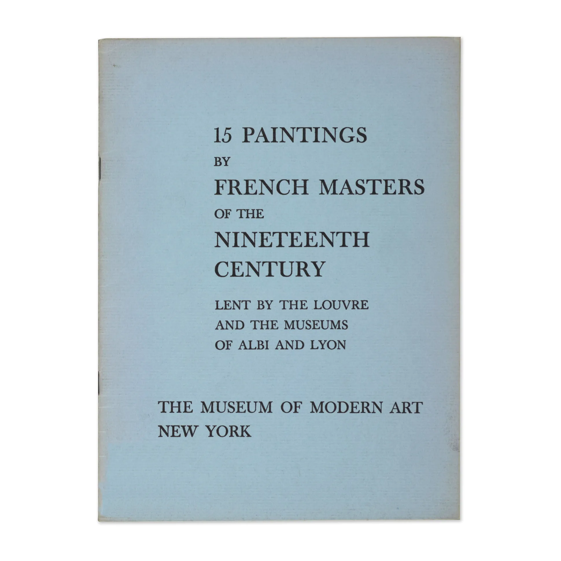 15 Paintings by French Masters of the Nineteenth Century - Paperback
