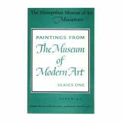Paintings from MoMA and Metropolitan Miniatures