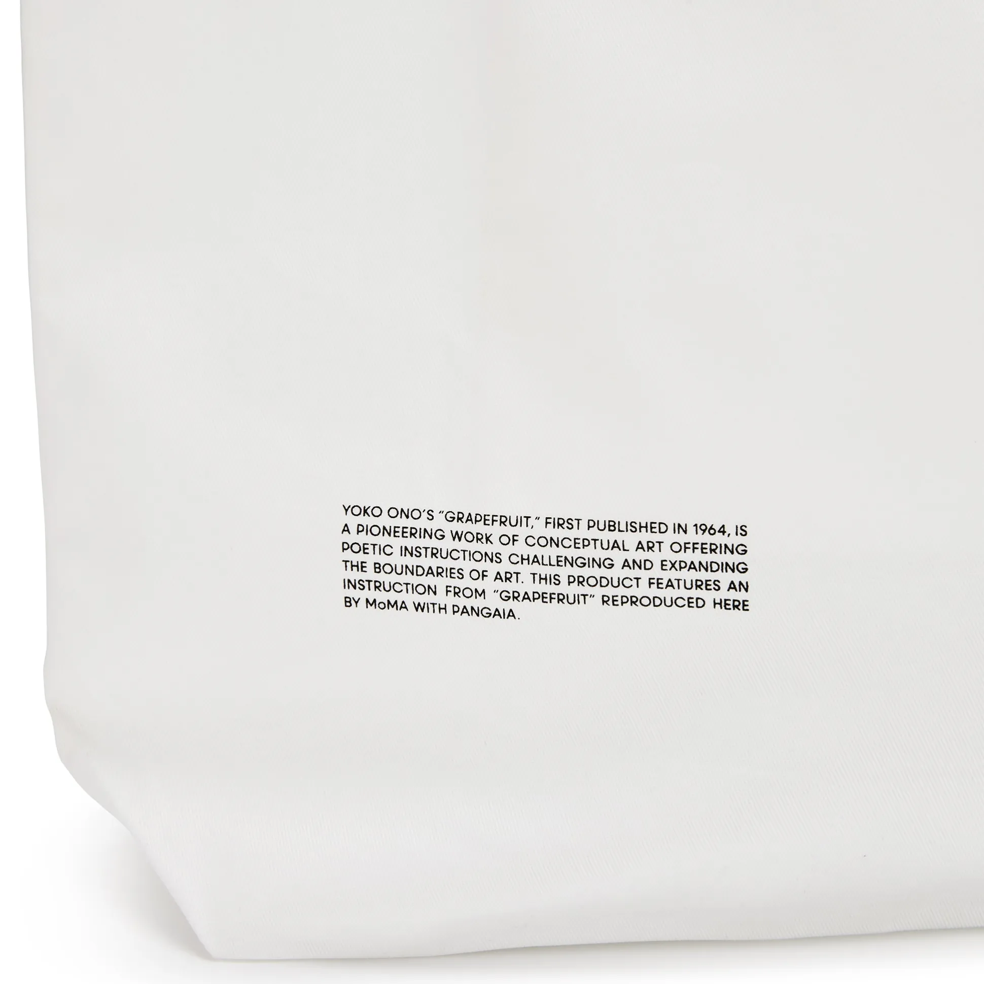 PANGAIA Yoko Ono Map Piece Tote Bag