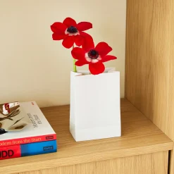Paper Bag Porcelain Vase