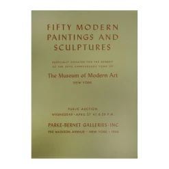 Parke-Bernet Auction to Benefit MoMA - Paperback