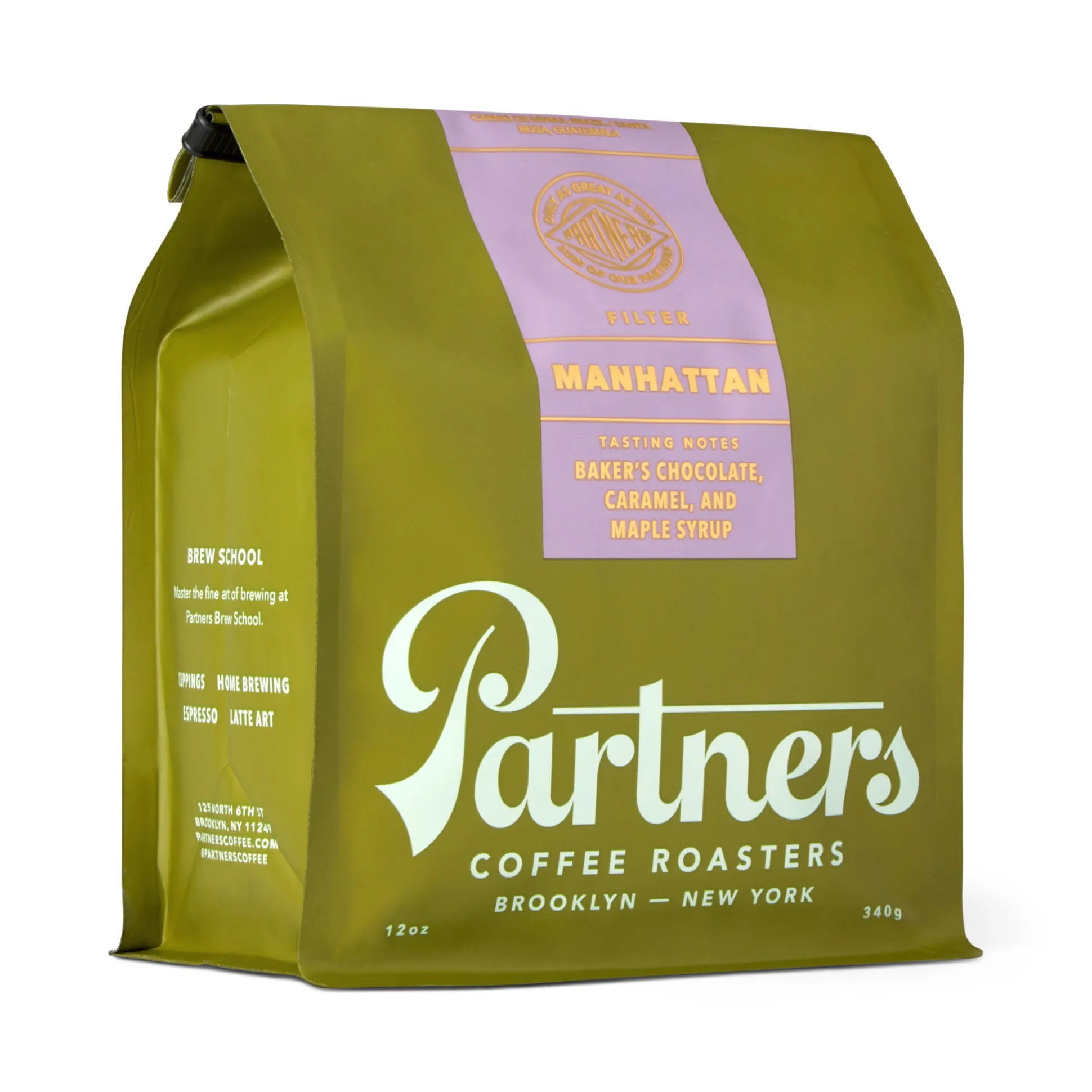 Partners Whole Bean Coffee - Manhattan