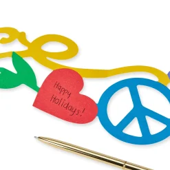 Peace Holiday Pop-Up Cards - Set of 8