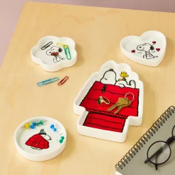 Peanuts Stoneware Dish - Love