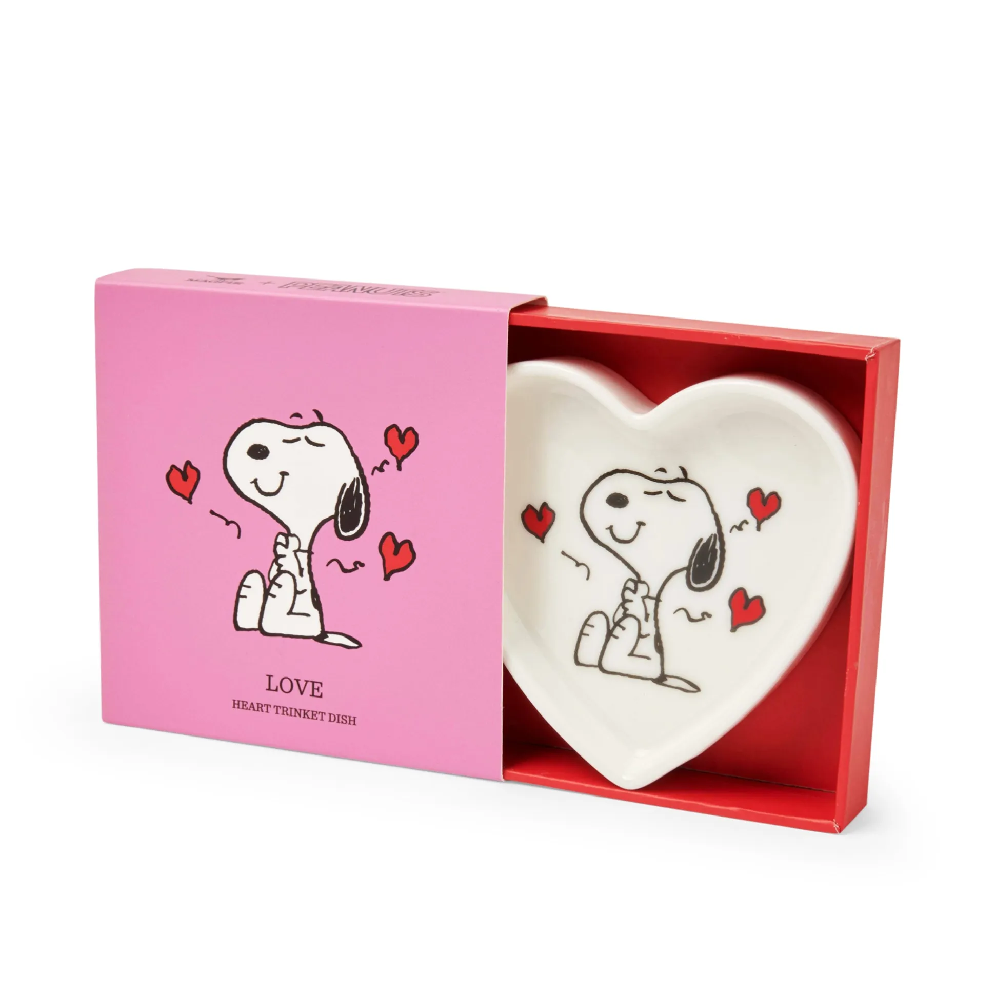 Peanuts Stoneware Dish - Love