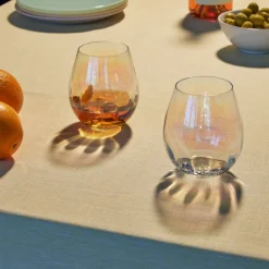 Pearl Glass Drinkware - Set of 2 - Tumbler