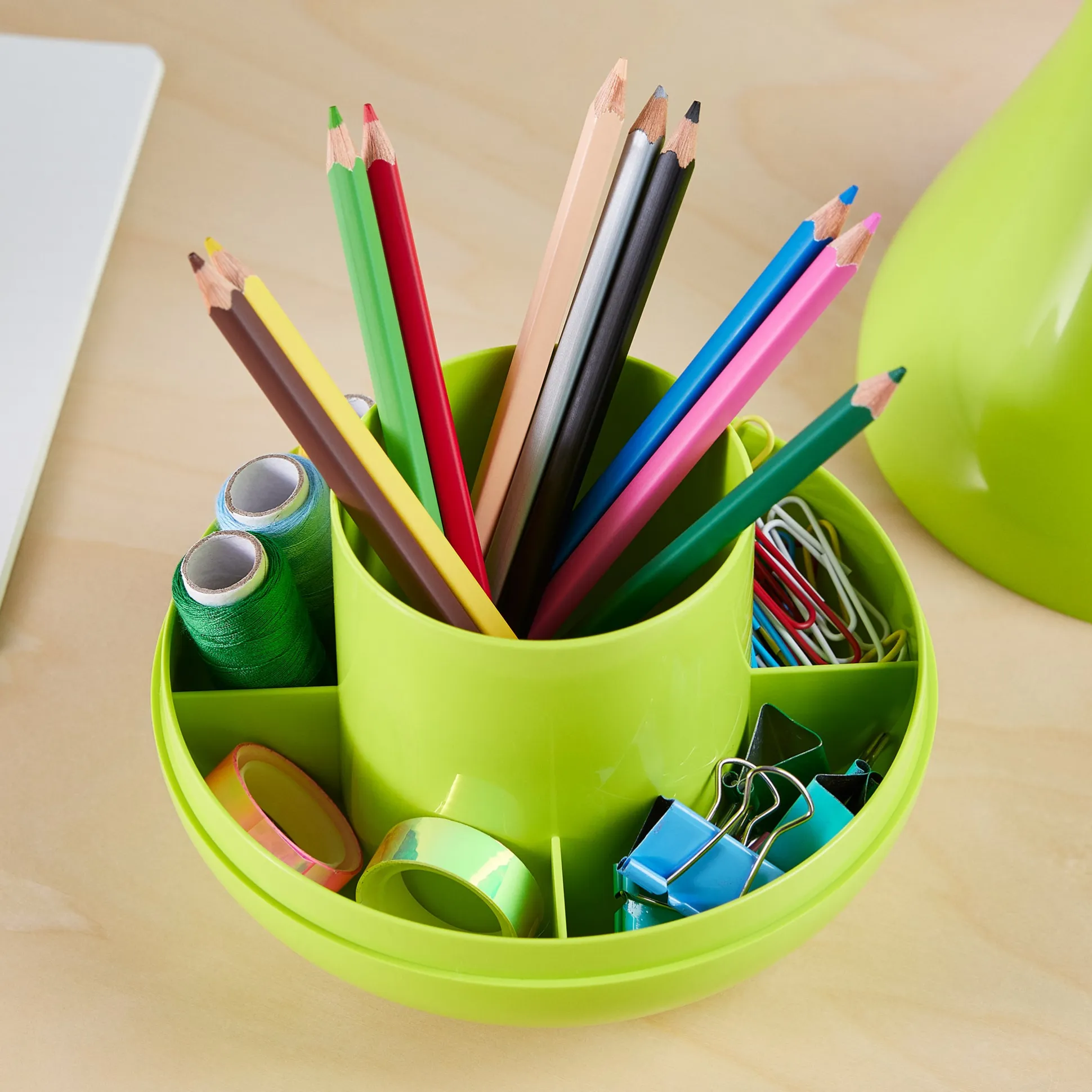 Pear Pod Multifunctional Desktop Organizer