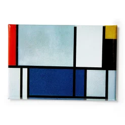 Piet Mondrian: Composition in Red, Blue, and Yellow Magnet